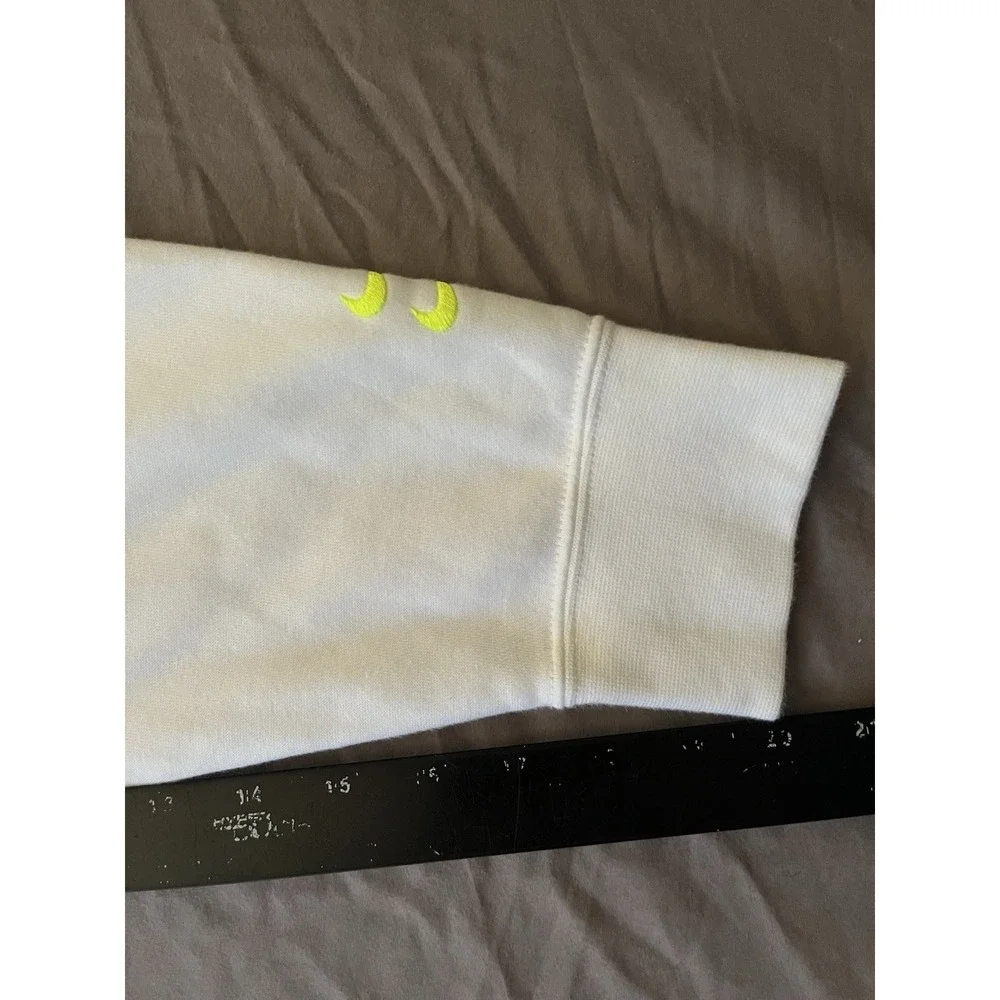 Nike Swoosh Pullover Sweatshirt Men's Size Xl White Crew Long Sleeve DJ0465-100